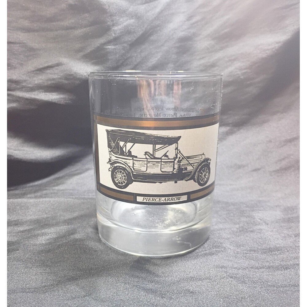 Vintage Avon "Pierce Arrow" Drinking Glass - America on the Move Series